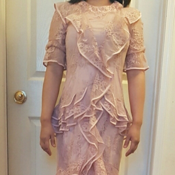 Blush Classy Lace dress - Picture 3 of 5